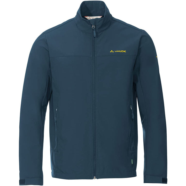 VAUDE Jacken Men's Hurricane Jacket IV 3XL dark sea/yellow, 3XL dark sea/yellow