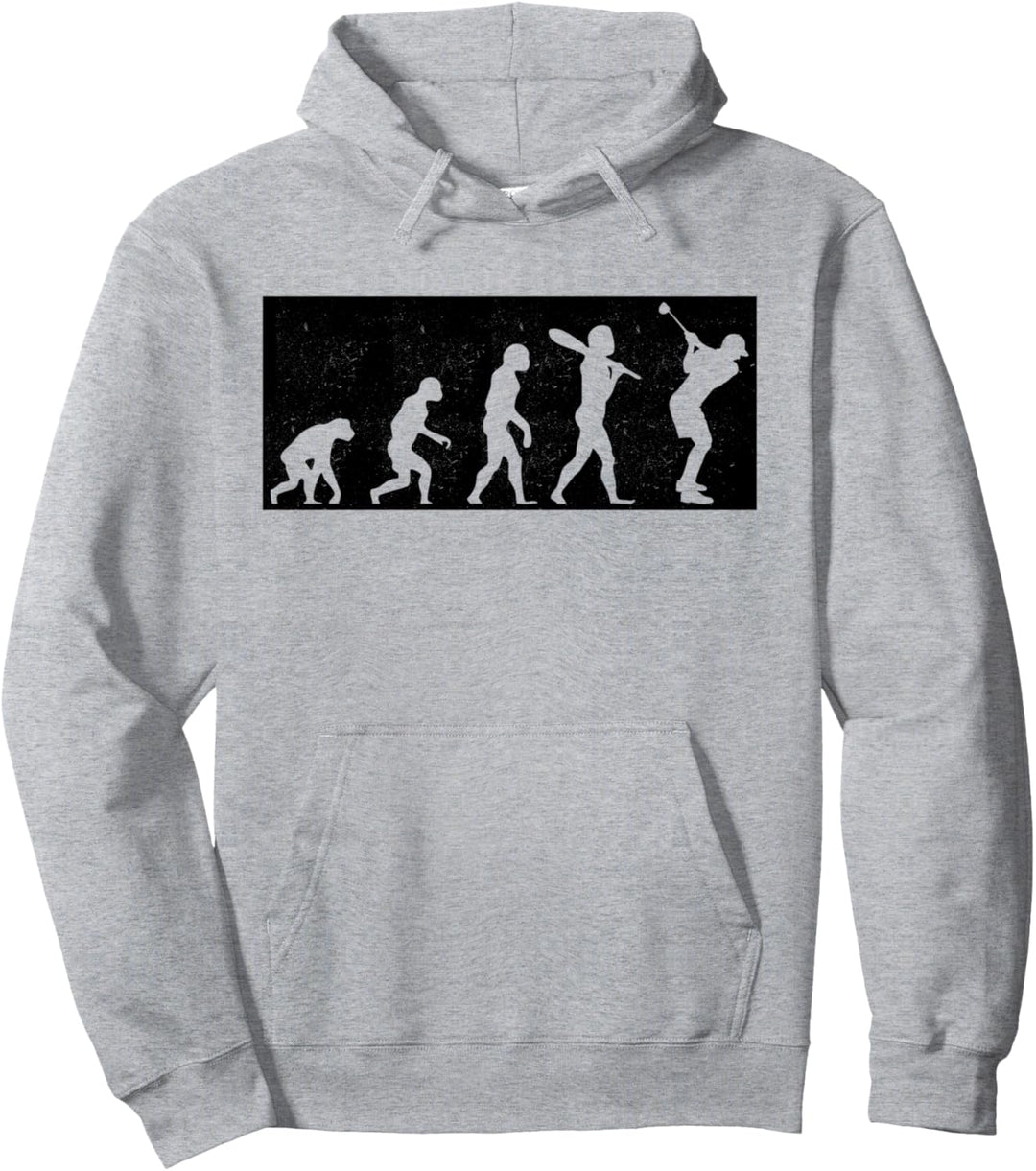 Evolution Golfer Golfer Golf lustig Pullover Hoodie