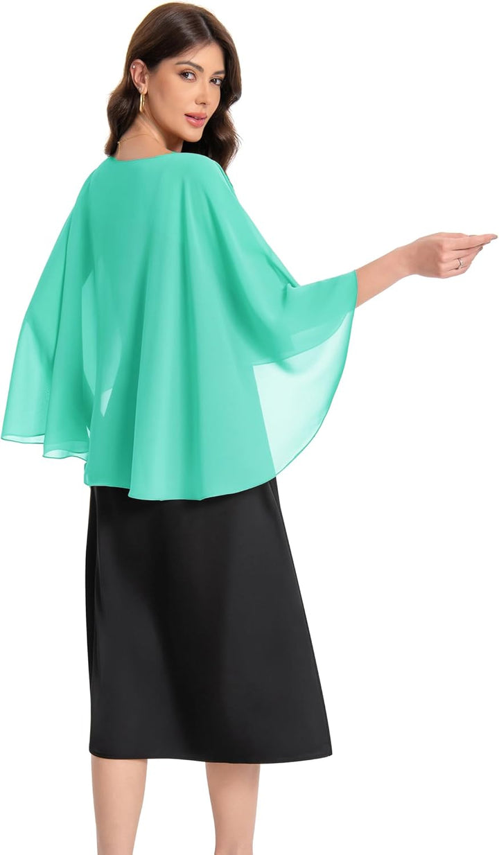 Baoqiya Damen 100 cm Einheitsgrösse Aqua, Einheitsgröße Aqua