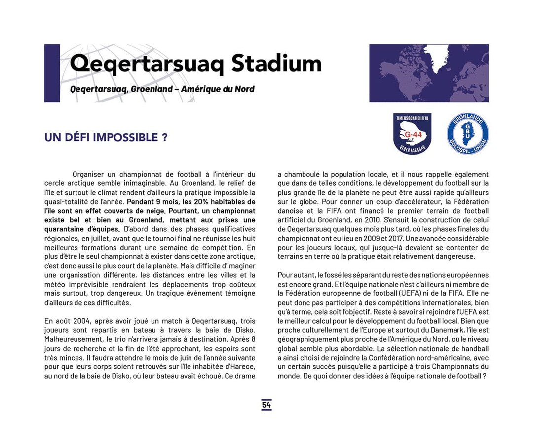 Le tour du monde en 80 stades: Les terrains de foot les plus insolites de la planète, Gebundenes Buc