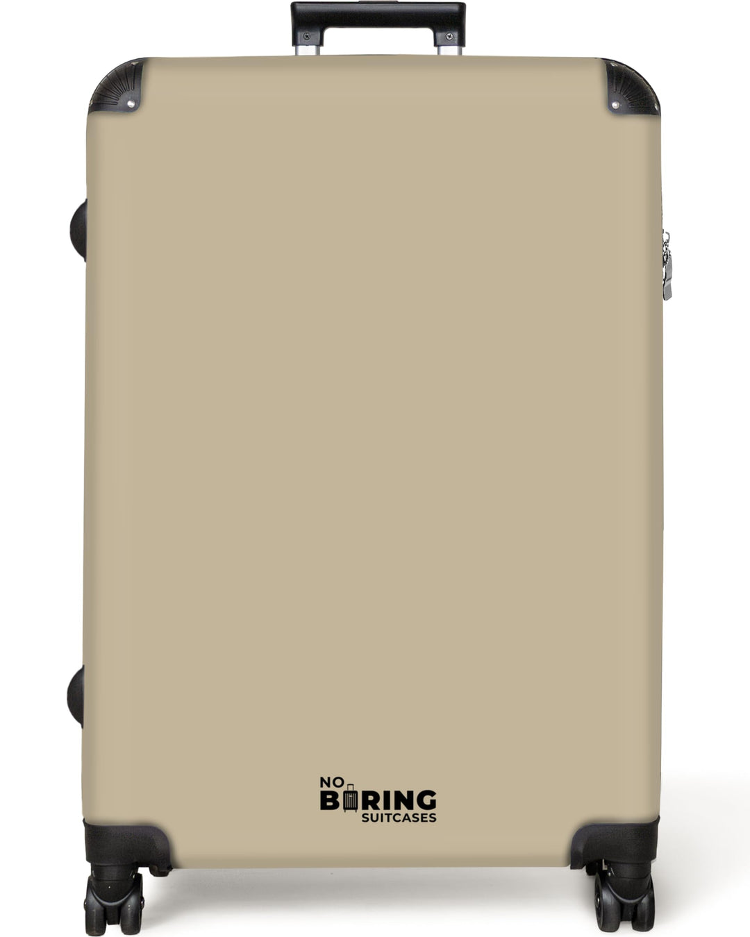NoBoringSuitcases.com® Koffer XL Gross 77x51.5x28 cm Reisekoffer mit 4 Rollen Leicht Trolley Hartsch