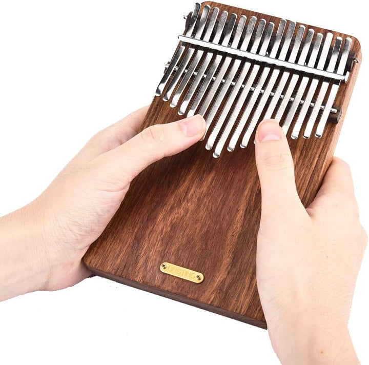 LingTing Kalimba LT-K17P 17 Tasten Kalimba Mbira Daumenklavier, Geschenk für Kinder und Erwachsene,