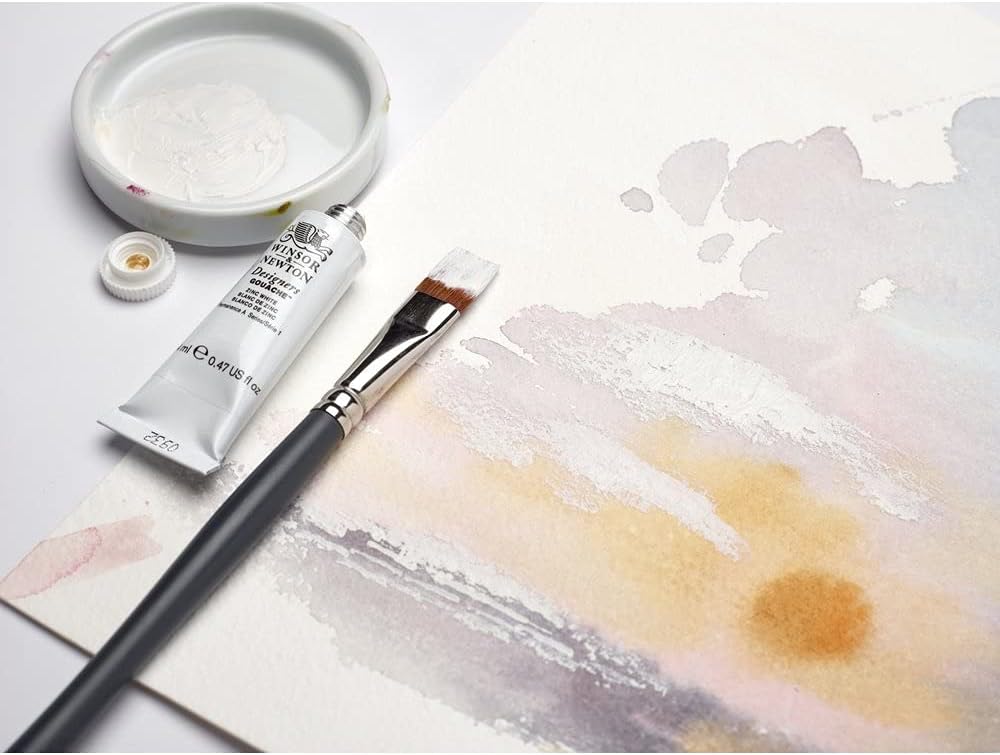 Winsor & Newton 0690173 Designers Gouache, feinste Künstlerfarbe, Einführungsset 10 Farben in 14ml T