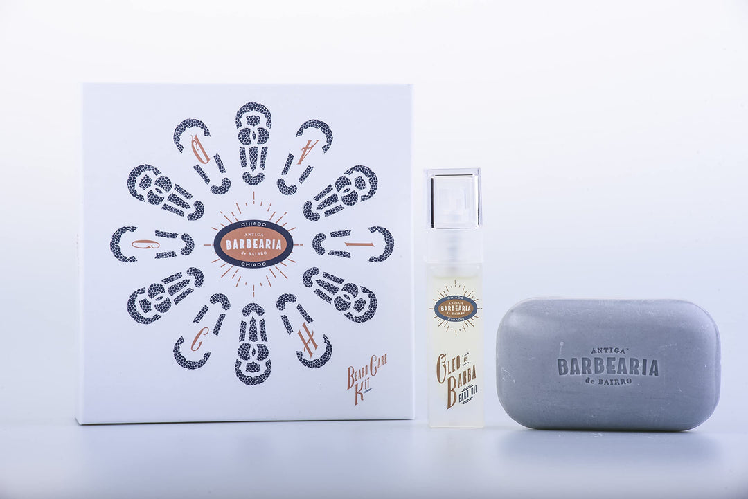 Antiga Barbearia de Bairro Bartpflegeset für antiken Barbier Bareria, 300 g