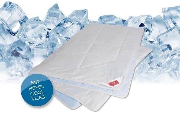 HEFEL Cool Sommerdecke Bettdecke mit Kühleffekt 140 g/m² 135 x 200 cm