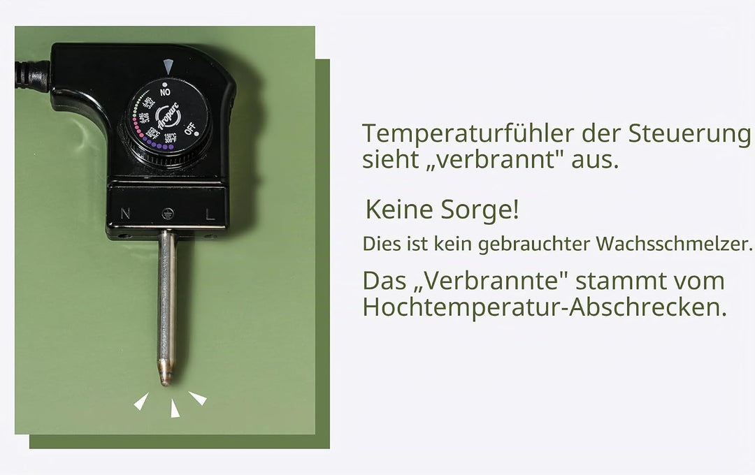 Wachsschmelzer für die Kerzenherstellung, 6 l/5 kg, grosser Wachsschmelztopf mit Ausguss für Sojawac