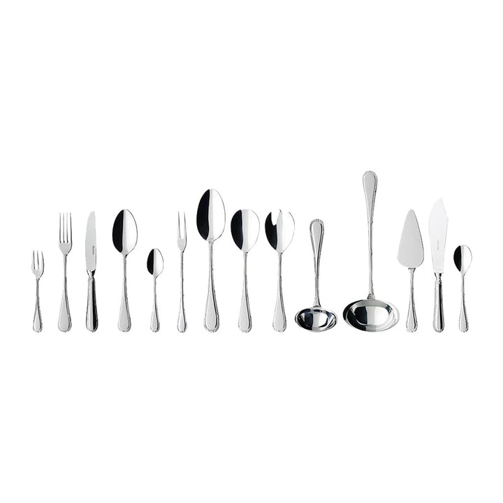 Villeroy und Boch Kreuzband Septfontaines Tafelbesteck für bis zu 12 Personen, 70-teilig, Edelstahl