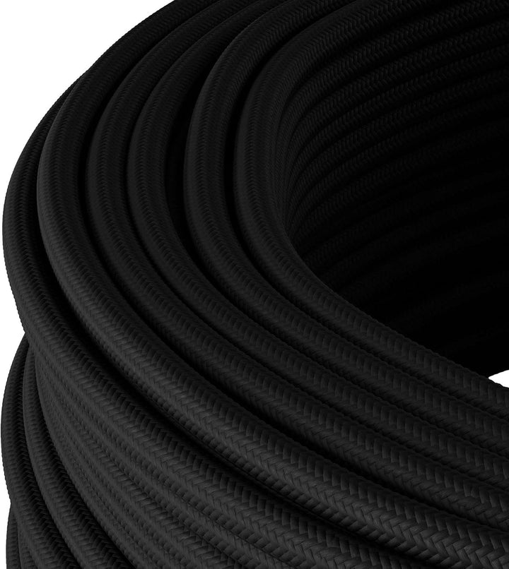 Textilkabel für flexible Elektroinstallation (H05VV-F), Stoffkabel 3x1.5mm², Aufputz-Textilkabel, In