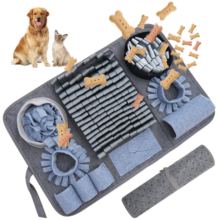 Schnüffelteppich Hund Haustier Schnüffelmatte Interaktives Hundespielzeug Bestes Material Äusserst h