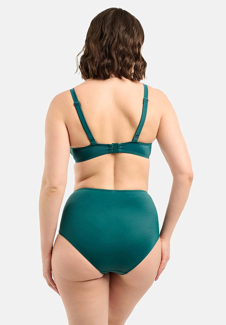 Sans Complexe Damen Elevated Basics Badeanzug, Bikinioberteil mit Bügel (1er Pack) 75C Astral Green,