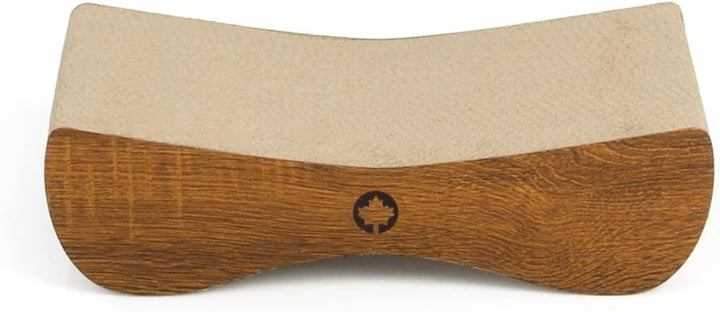CanadianCat Company | Kratzbrett Satellite Petite | walnuss | Kratzmöbel, Lounge für Katzen | Kratzp