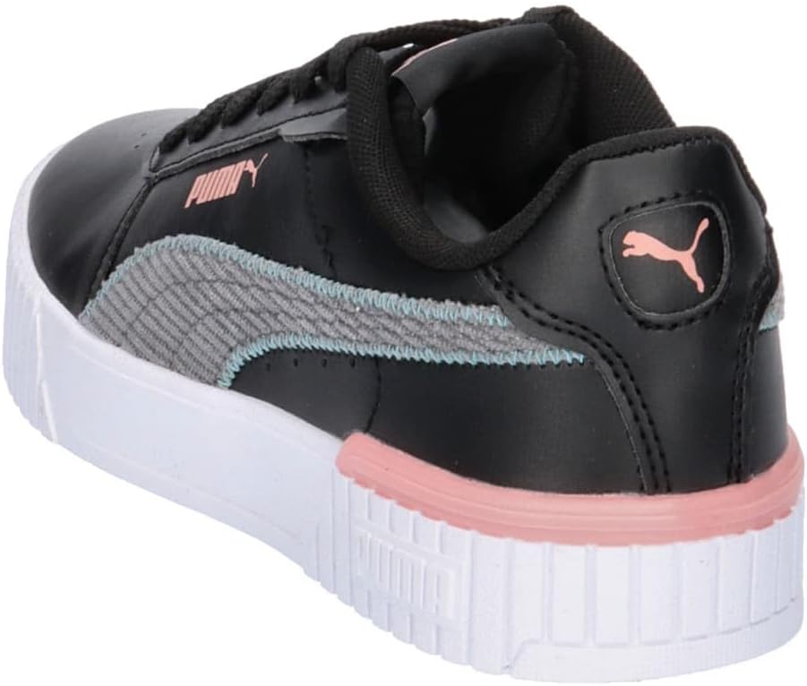 PUMA Mädchen Carina 2.0 Corduroy Jr Sneaker 37 EU Puma Black Cool Dark Grey Bold Blue Future Pink Pu