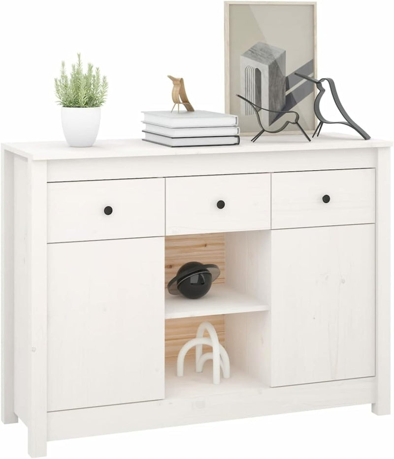 Tidyard Sideboard Kommode Schubladenschrank Beistellschrank 100 x 35 x 74,5 cm (B x T x H),Mehrzweck