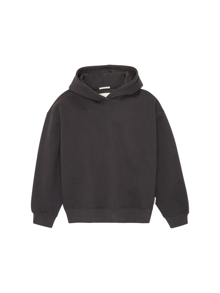TOM TAILOR Mädchen Basic Hoodie mit Handytasche 140 29476 - Coal Grey, 140 29476 - Coal Grey