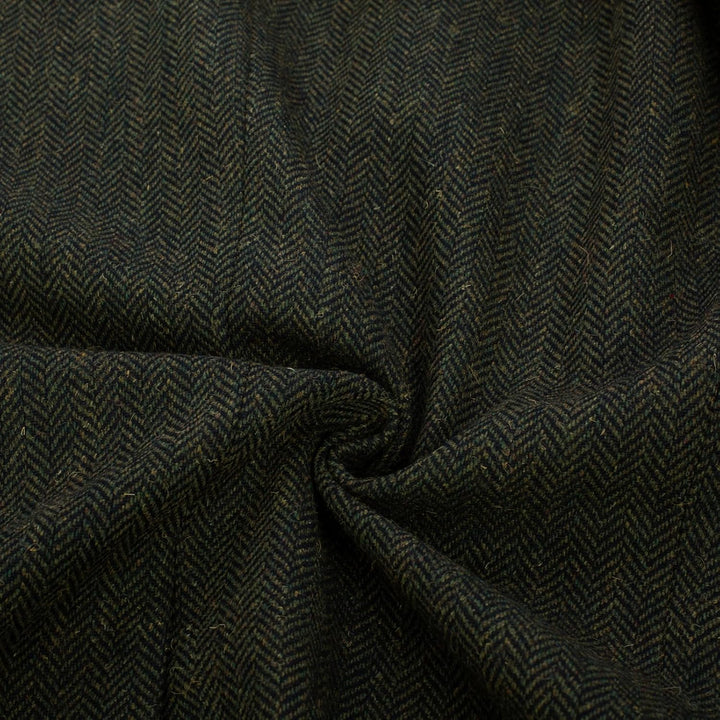 PaulJones Sakko Herren 2 Knöpfe Vintage Blazer Tweed Sakko aus Wollmischung M Grün, M Grün