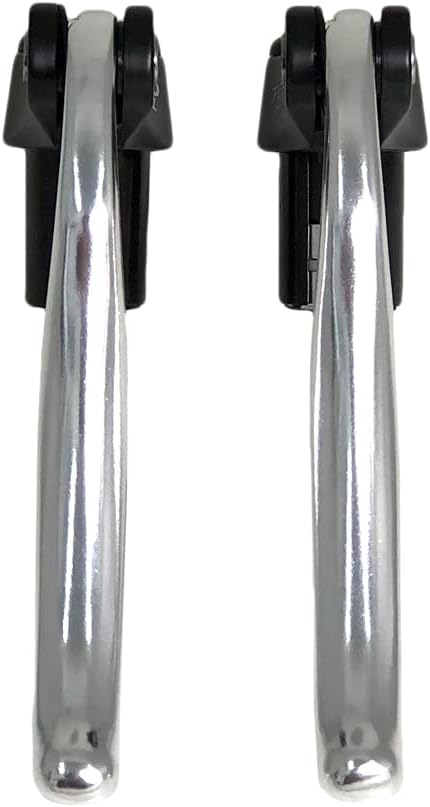Tektro RX 4.1 Time Trial/TT/Triathlon Bar End Aero Brake Lever Set, Silver, MH1853
