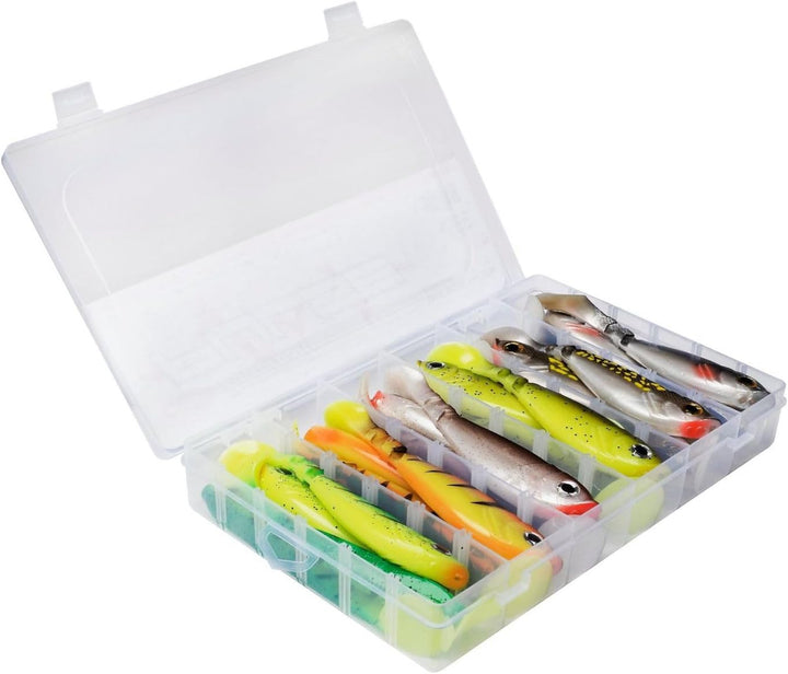Berkley Pulse Shad Gummifisch-Set – Set aus weichen Paddelschwanz-Ködern für Hecht, Barsch, Köder fü