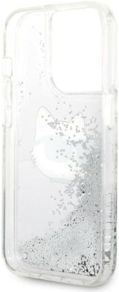 KARL LAGERFELD KLHCP14XLNCHCS Hülle für iPhone 14 Pro Max 6,7" Silber hardcase G