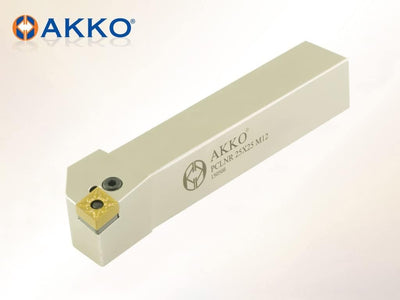 AKKO External Turning Toolholder, Metal Lathe Tool, Indexable Insert Holder, Alpha Coated CNC Machin