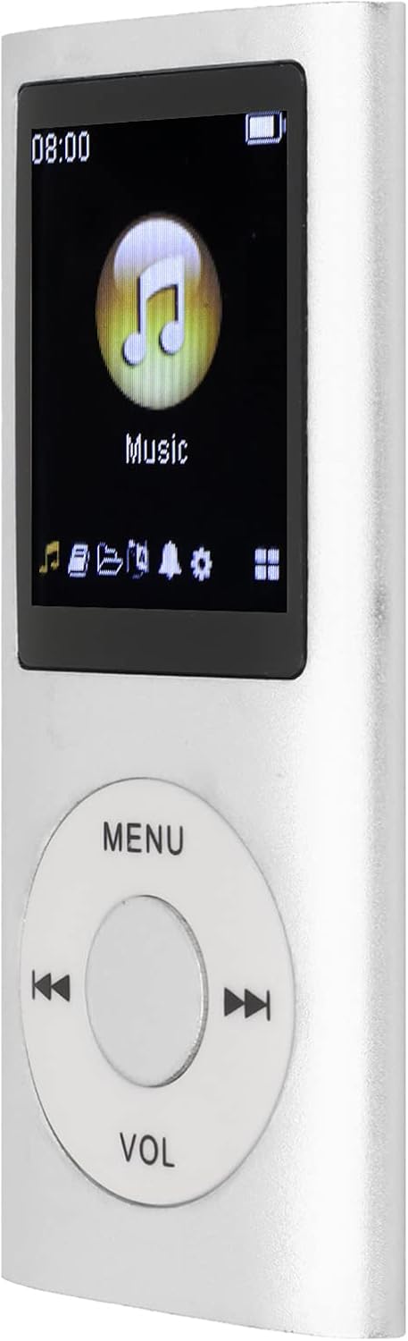 MP4-Player, MP3-Musikplayer mit 1,8-Zoll-LCD-Bildschirm, Tragbarer Digitaler Verlustfreier Musik-MP3