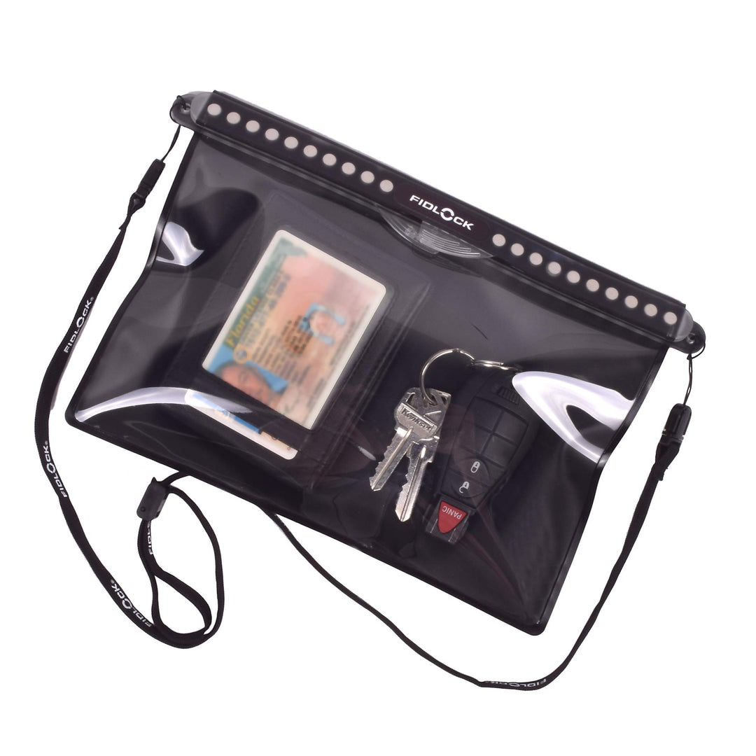 Fidlock Hermetic Drybag Multi Schwarz - Magnetisch selbstverschliessender wasserdichter Drybag, Grös