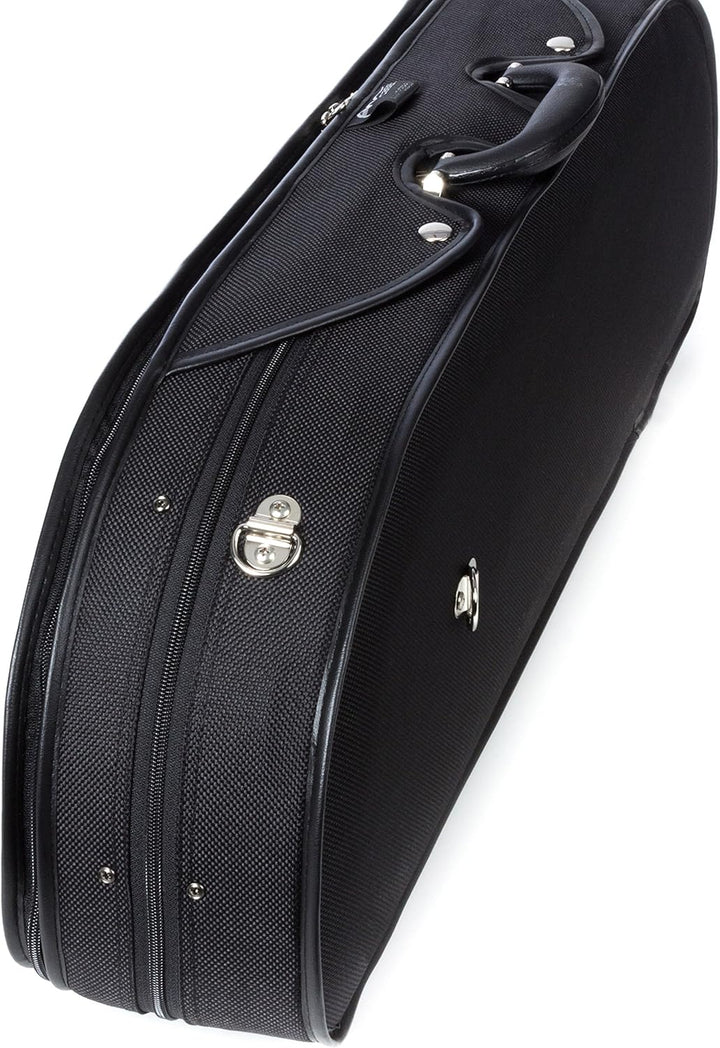 Schaumstoff Geigenkoffer 4/4 Classic Schwarz - Honigfleckenmuster M-case