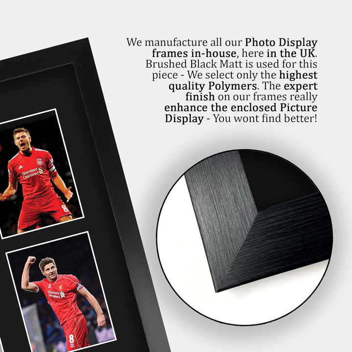HWC Trading A3 FR Steven Gerrard Geschenk Signed Large-A3 gedruckt Autogramm Liverpool Geschenke dru