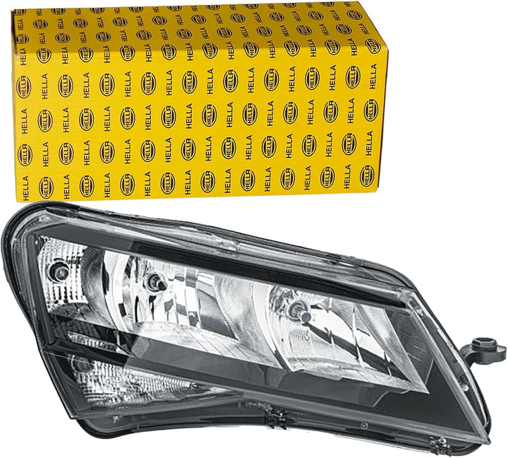 HELLA 1EJ 011 939-021 FF/Halogen-Hauptscheinwerfer - rechts - für u.a. Skoda Superb III Estate (3V5)