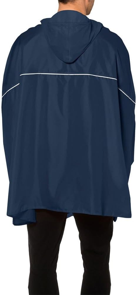 VAUDE Regenponcho Valdipino Poncho - Damen und Herren wasserdicht - Outdoorponcho Regenschutz mit in