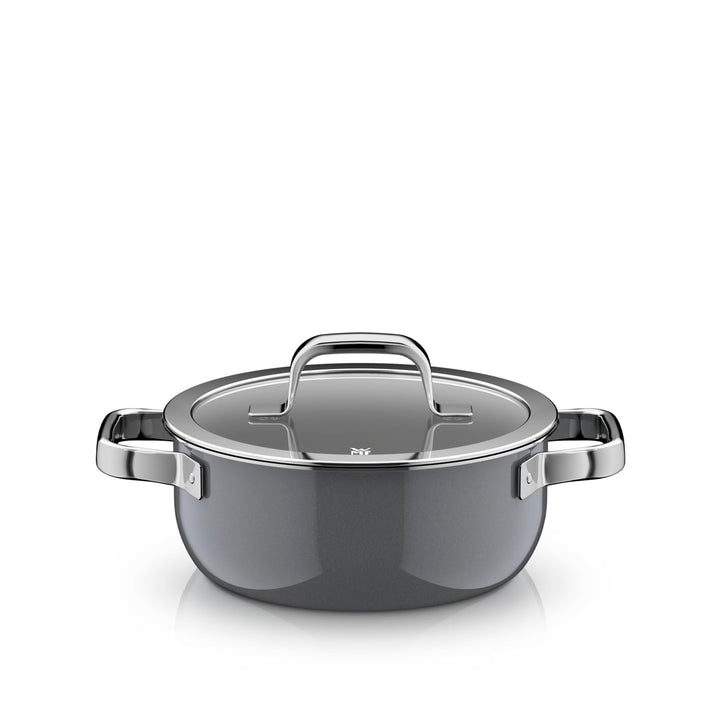 WMF Fusiontec Mineral Pro, Bratentopf mit Deckel, 20 cm, langlebig, kratzfestes Material, Made in Ge
