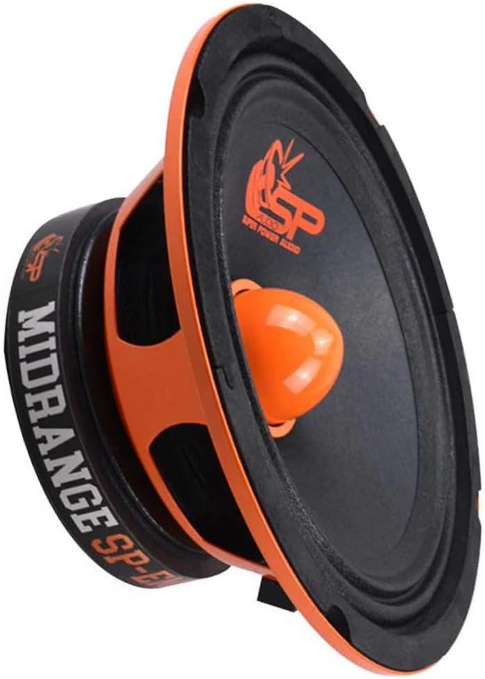 SP Audio 2 SP-EM6.5 Mitteltöner 16,5 cm 165 mm 6,5" Durchmesser, 100 Watt RMS, 200 Watt max., Impeda