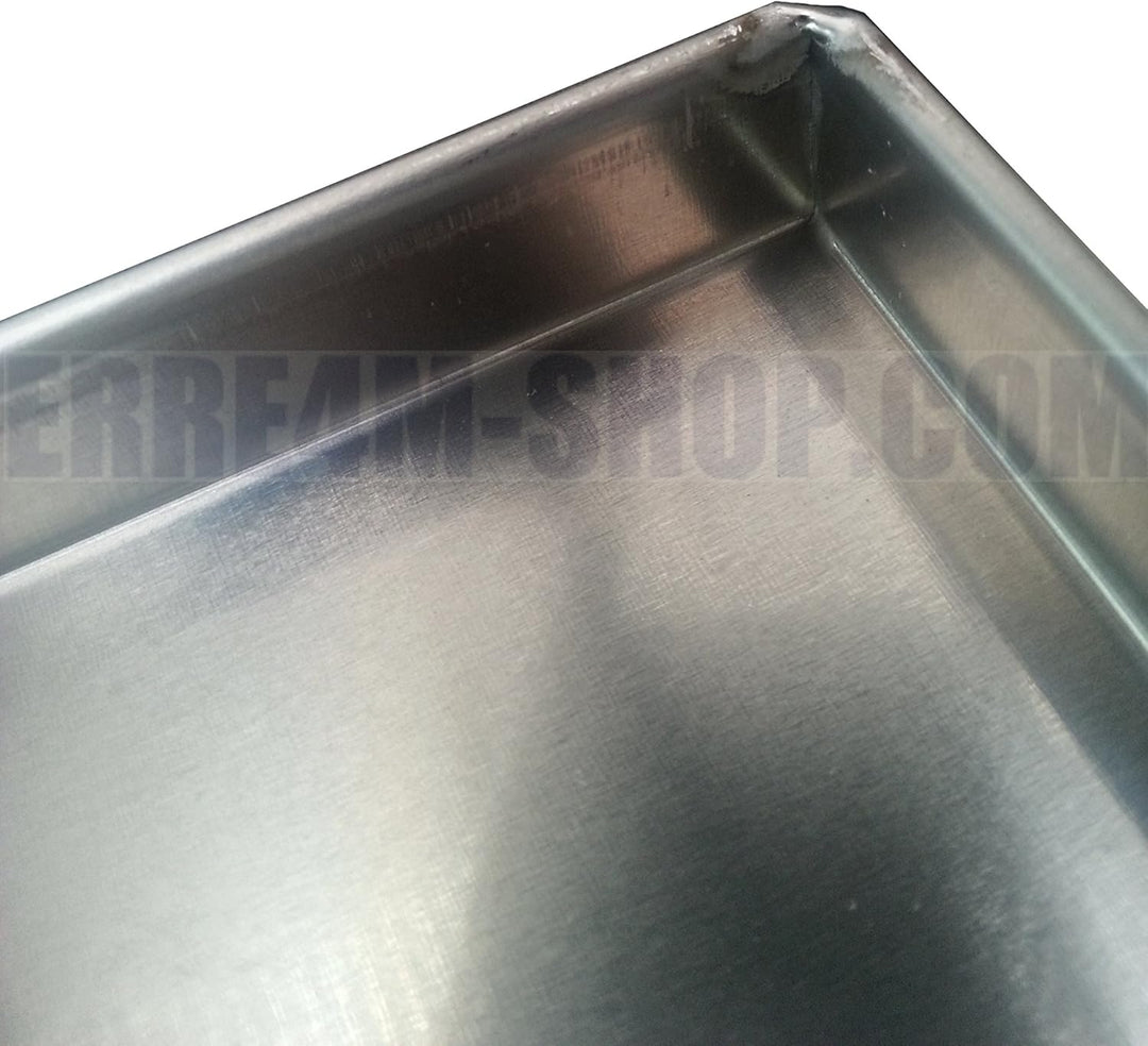 Backblech 60 x 40 x 3 (H) cm. Professionelles Aluminium.