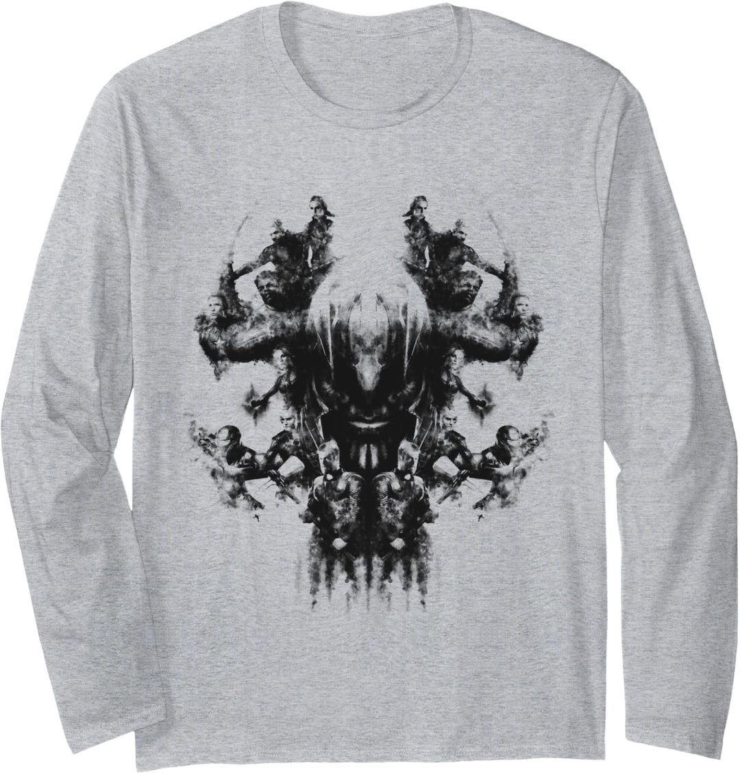 Marvel Avengers: Endgame Thanos Avengers Dark Portrait Langarmshirt