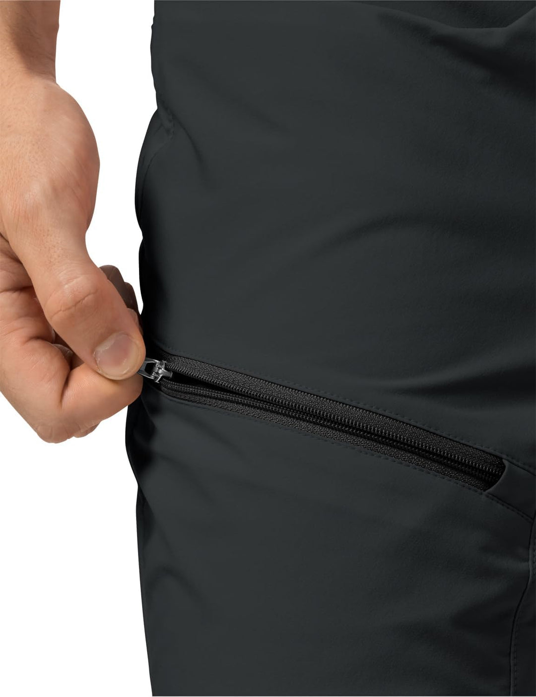 Jack Wolfskin Herren Tourer Men Shorts 46 Schwarz, 46 Schwarz