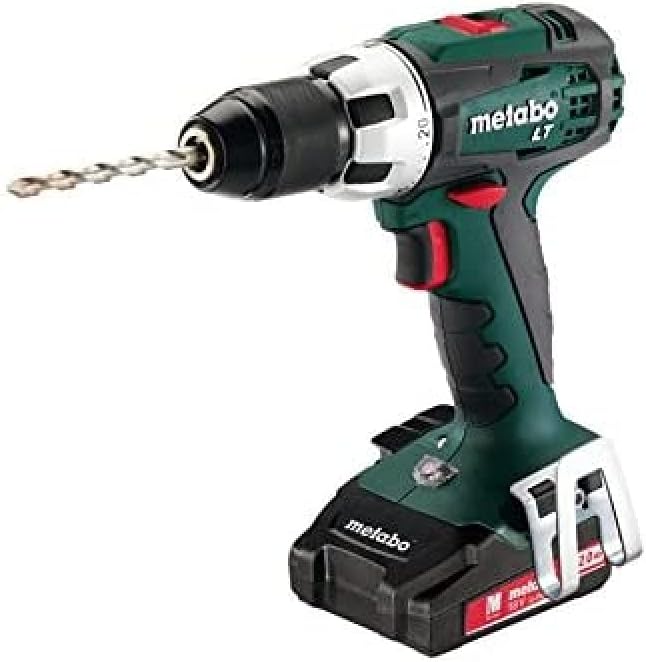 Metabo Akku-Bohrschrauber BS 18 LT Compact (602102530) 18V 2x Li-Ion; Ladegerät ASC 55; metaBOX 145,