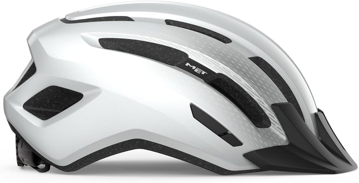 MET Downtown MIPS Fahrradhelm Weiss Glänzend 2021 glänzend weiss M/L | 58-61cm, glänzend wei&#x