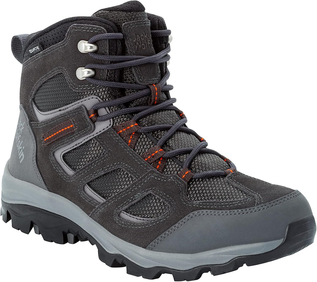 Jack Wolfskin Herren Vojo 3 Texapore Mid M Outdoorschuhe 39.5 EU Grey Orange 2023, 39.5 EU Grey Oran