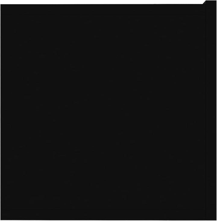 Festnight TV Wandboard Hängend Schwarz TV-Wandschrank Lowboard Hangend Hängeschränke Hänge TV Board