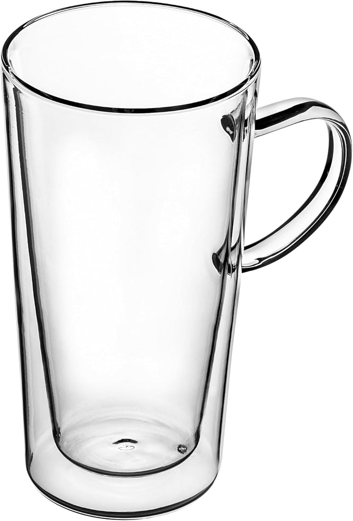 KADAX doppelwandige Gläser, Set, 380ml, Thermogläser aus Borosilikatglas, Trinkgläser für Tee, Kaffe