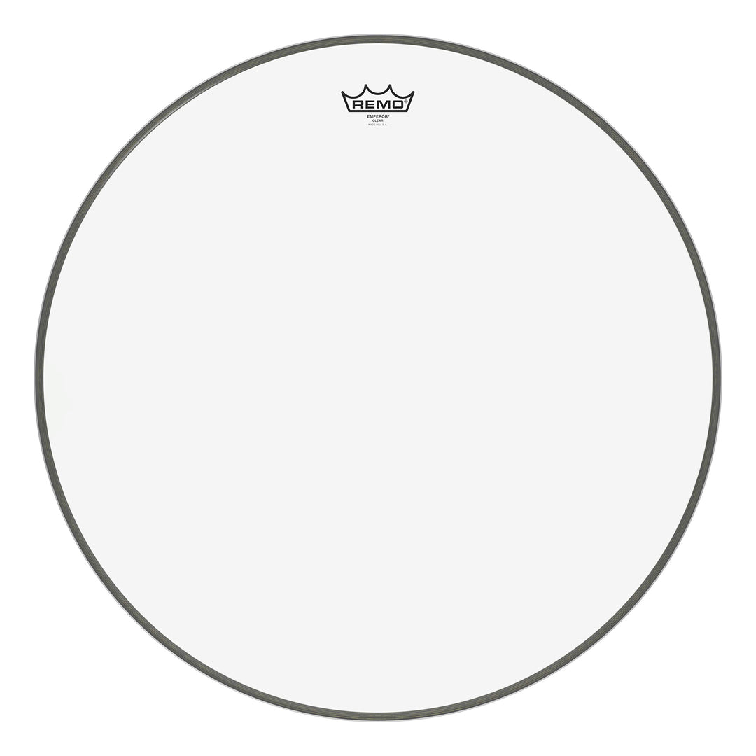 REMO Schlagzeugfell Drum Head, Emperor transparent, clear, 24" Bass Drum, BB-1324-00 24" Emperor Cle