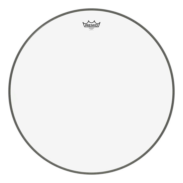 REMO Schlagzeugfell Drum Head, Emperor transparent, clear, 24" Bass Drum, BB-1324-00 24" Emperor Cle