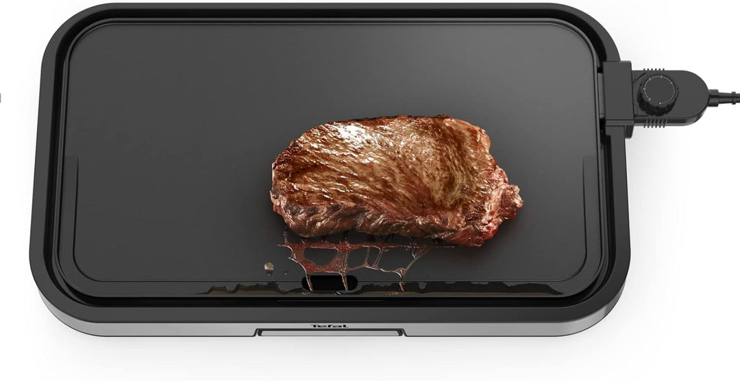 Tefal CB631D Giant Plancha Grill 12 Personen, XXL-Grillfläche, Antihaftbeschichtung, regelbarer Ther