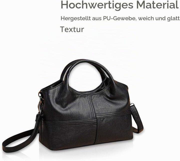 NICOLE &amp; DORIS Damen handtaschen Mode Schultertaschen für Dame Henkeltaschen über der Schulter Umhän