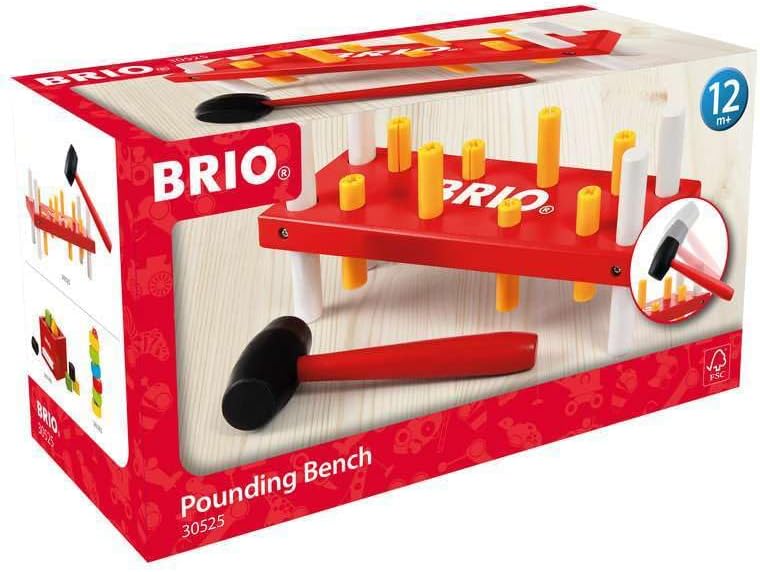 BRIO 30525 - Rote Klopfbank