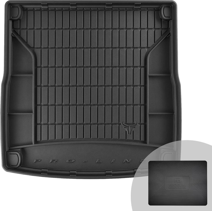 FROGUM ProLine 3D Gummimatte Exklusive Auto Kofferraummatte Kofferraumwanne für Audi A4 B8 2007-2015