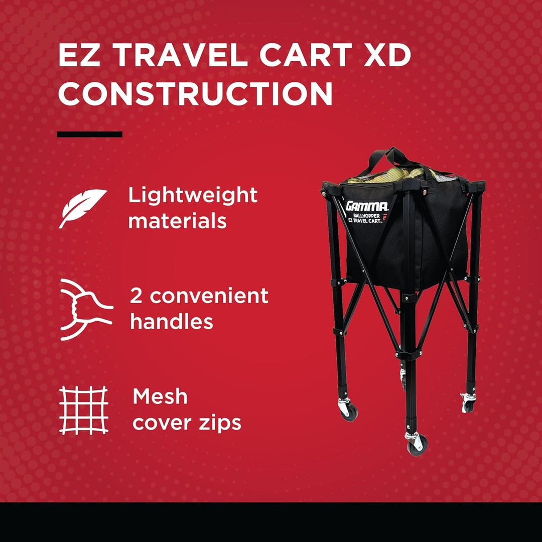 Ballhopper EZ Travel Cart 150, Ballwagen, BEZT, schwarz