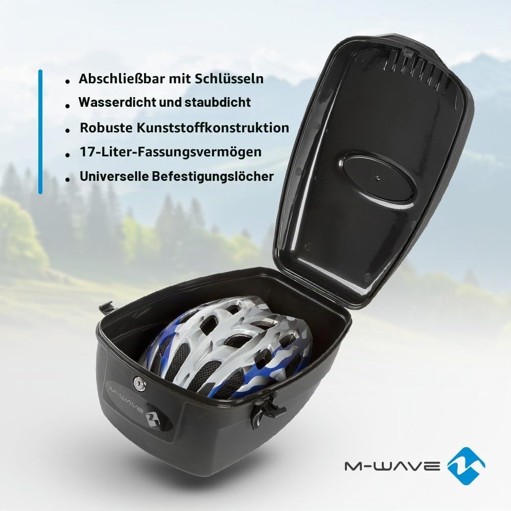 M-Wave 42 x 26 x 21 cm Schwarz, 42 x 26 x 21 cm Schwarz