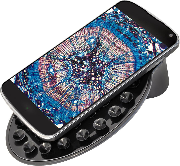 National Geographic 40-640x Mikroskop mit batteriebetriebener LED Durchlichtbeleuchtung, höhenverste