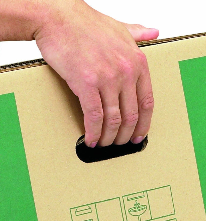 progressCARGO Transport-Umzugskarton, Eco, PC CB01.03, 1-wellig, 750 x 420 x 440 mm, 10-er Pack, bra