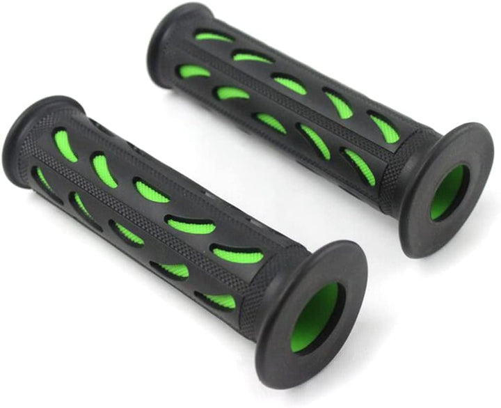 Motorrad Griffe Weiches Silikon Gummi Für 7/8" 22mm Lenker - Schwarz, Schwarz